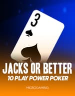 Jacks or Better - 10 Play Power Poker